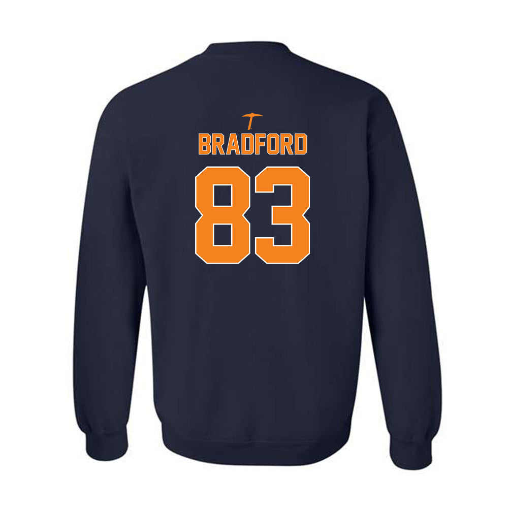 UTEP - NCAA Football : Ryland Bradford - Classic Shersey Crewneck Sweatshirt-1