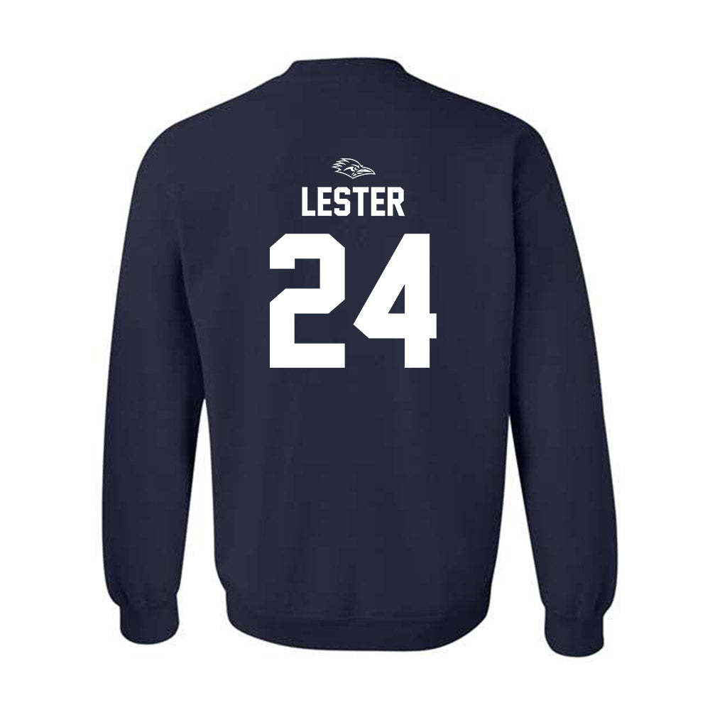 UTSA - NCAA Football : RJ Lester - Classic Shersey Crewneck Sweatshirt-1