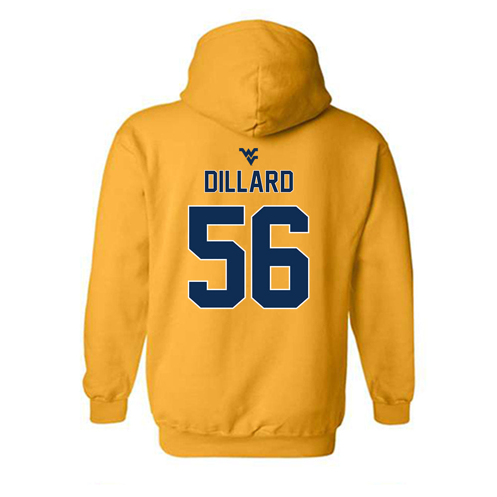 West Virginia - NCAA Football : Lamarcus Dillard - Classic Shersey Hooded Sweatshirt-1