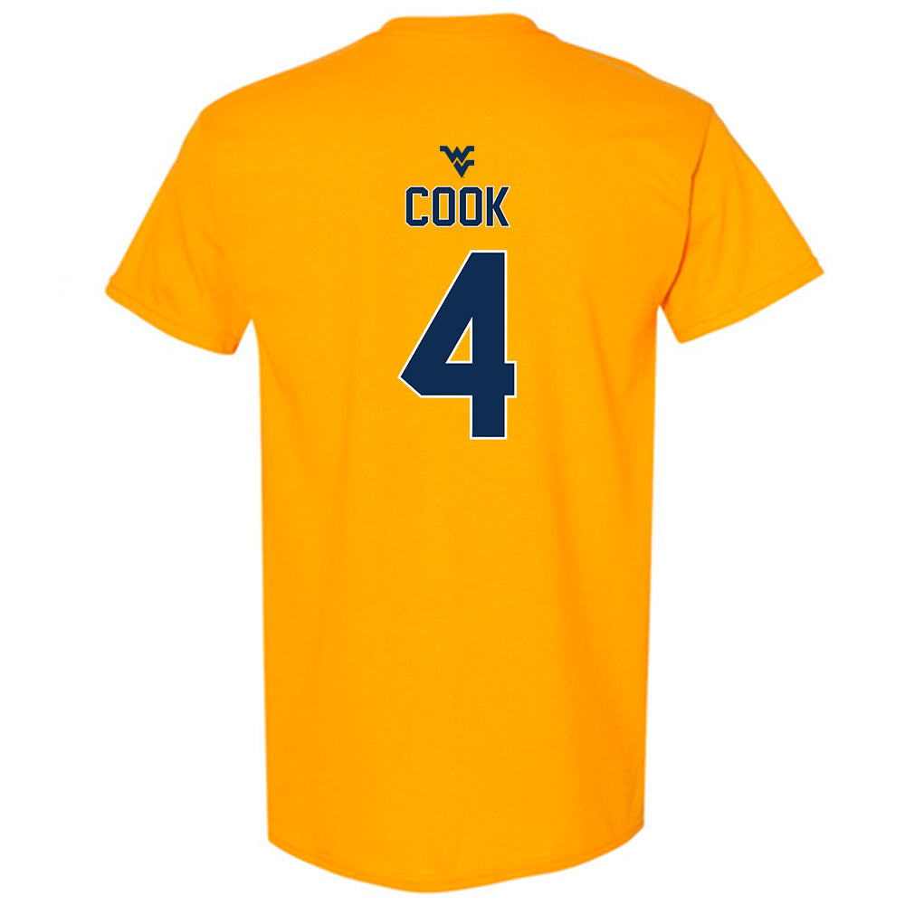 West Virginia - NCAA Football : Cameron Cook - Classic Shersey T-Shirt-1