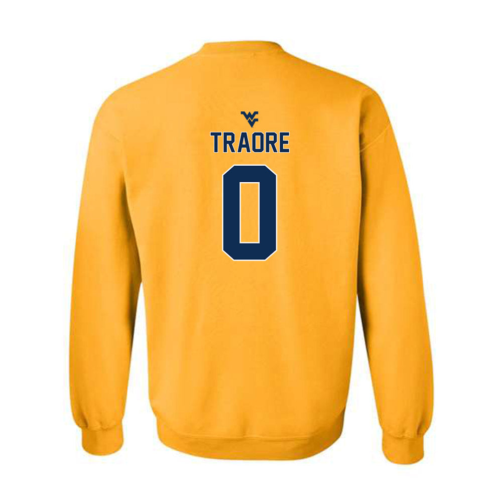 West Virginia - NCAA Men's Basketball : Seydou Traore - Classic Shersey Crewneck Sweatshirt-1
