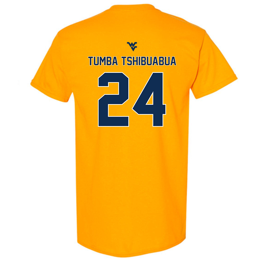 West Virginia - NCAA Women's Basketball : Divine Tumba Tshibuabua - Classic Shersey T-Shirt-1