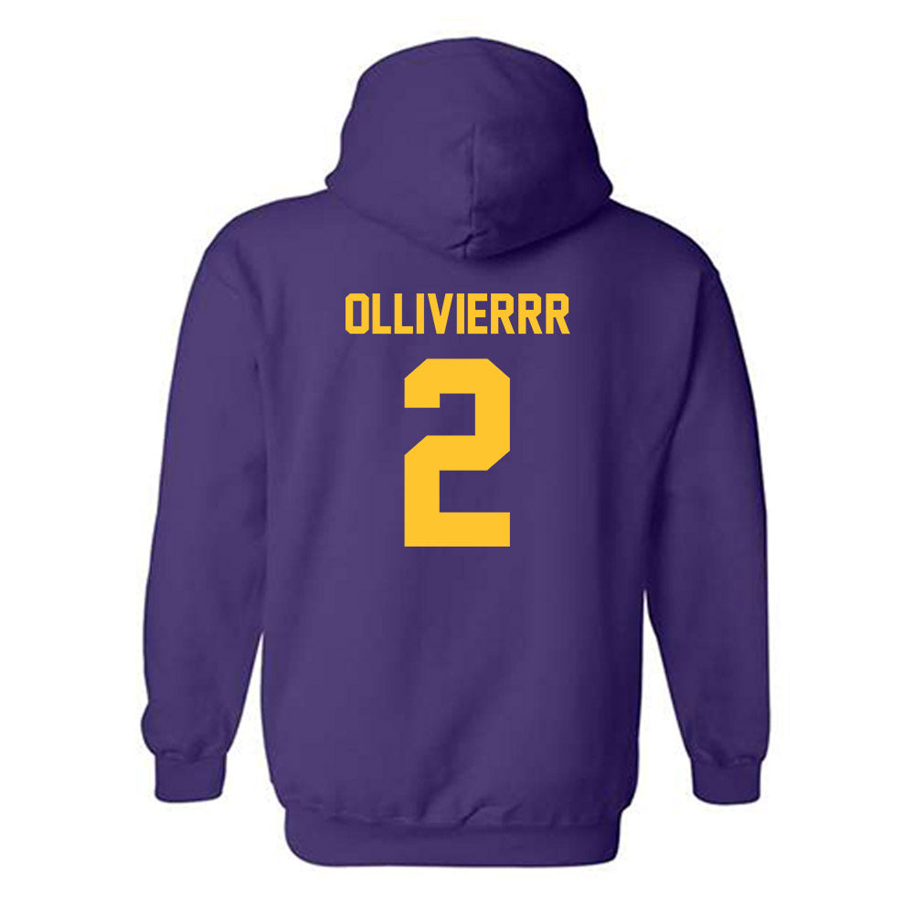 LSU - NCAA Women's Soccer : Jocelyn Ollivierrr - Classic Shersey Hooded Sweatshirt-1