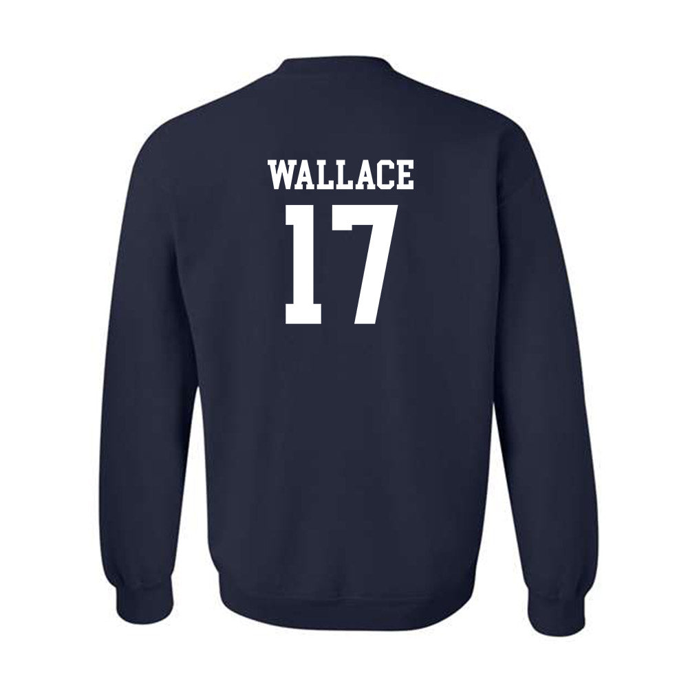 Monmouth - NCAA Men's Lacrosse : Ryan Wallace - Classic Shersey Crewneck Sweatshirt-1