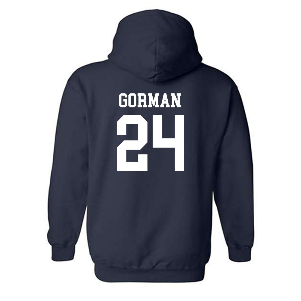 Monmouth - NCAA Men's Lacrosse : Connor Gorman - Classic Shersey Hooded Sweatshirt-1