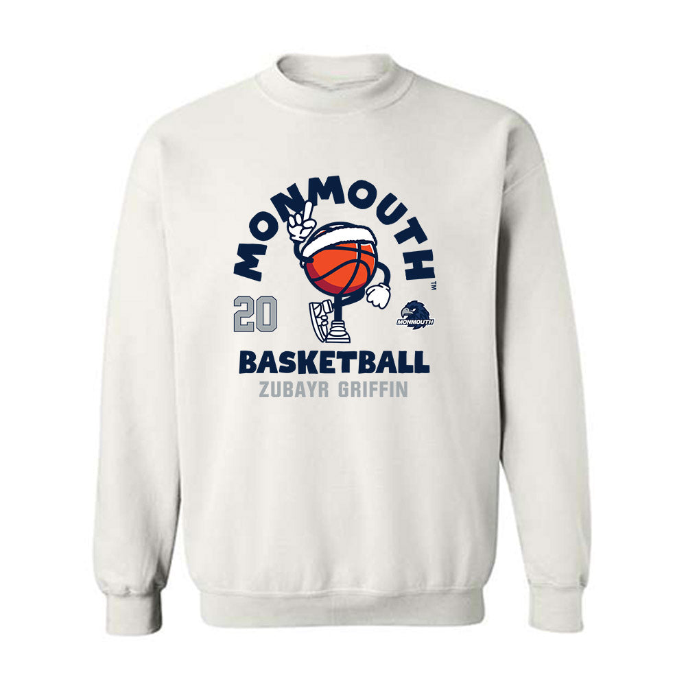 Monmouth - NCAA Men's Basketball : Zubayr Griffin - Fashion Shersey Crewneck Sweatshirt-0