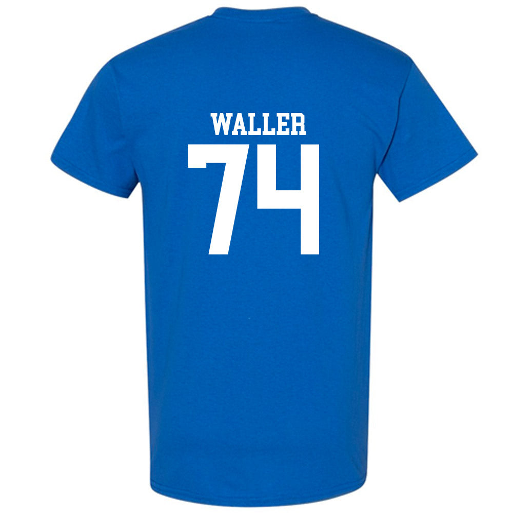 MTSU - NCAA Football : Jonathan Waller - Replica Shersey T-Shirt-1