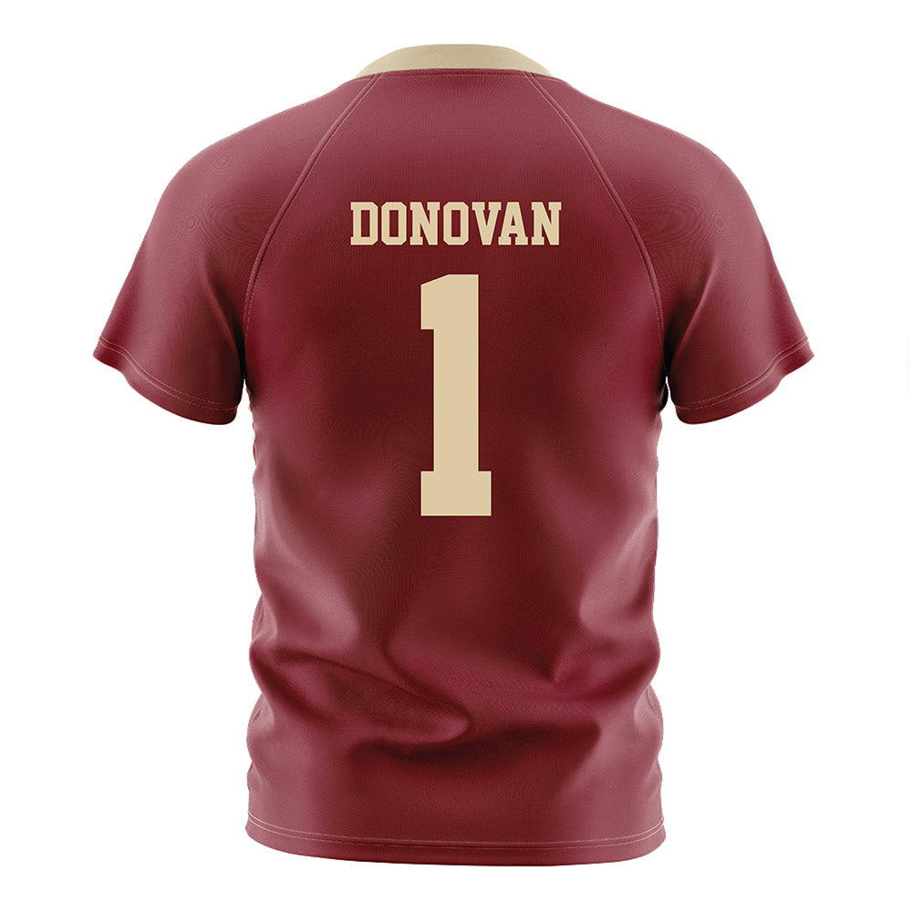 Boston College - NCAA Men's Soccer : Patrick Donovan - Maroon Soccer Jersey-1