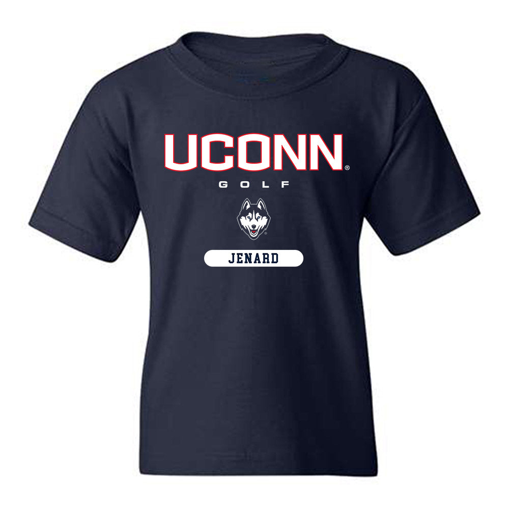 UConn - NCAA Men's Golf : Brayden Jenard - Classic Shersey Youth T-Shirt-0
