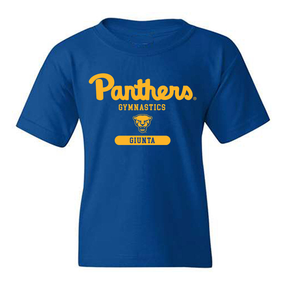 Pittsburgh - NCAA Women's Gymnastics : Olivia Giunta - Classic Shersey Youth T-Shirt-0