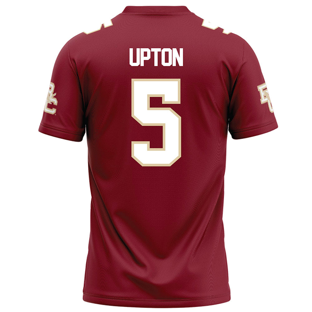 Boston College - NCAA Football : Marcus Upton - Maroon Football Jersey-1