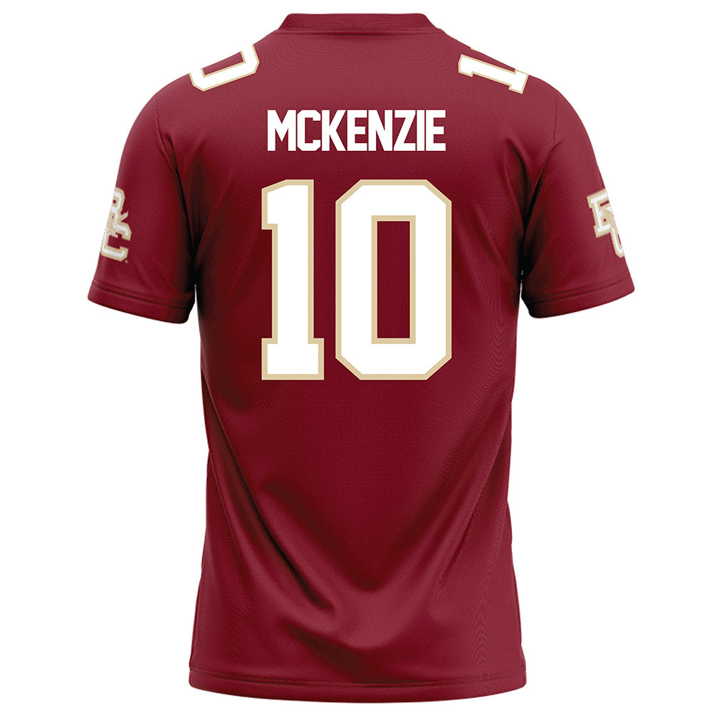 Boston College - NCAA Football : Mason McKenzie - Maroon Football Jersey-1