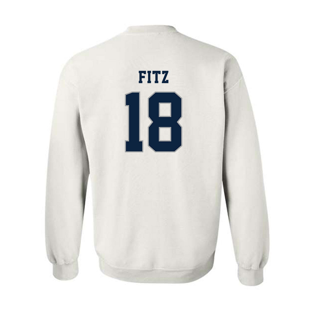 Xavier - NCAA Baseball : Jonathan Fitz - Classic Shersey Crewneck Sweatshirt-1