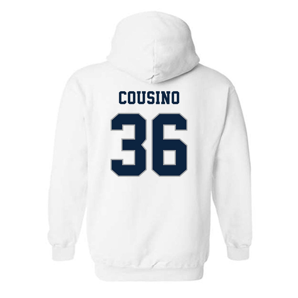 Xavier - NCAA Men's Soccer : Reece Cousino - Classic Shersey Hooded Sweatshirt-1