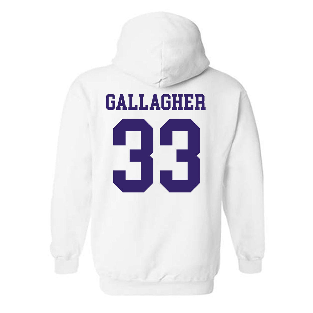 JMU - NCAA Baseball : Aiden Gallagher - Hooded Sweatshirt-1