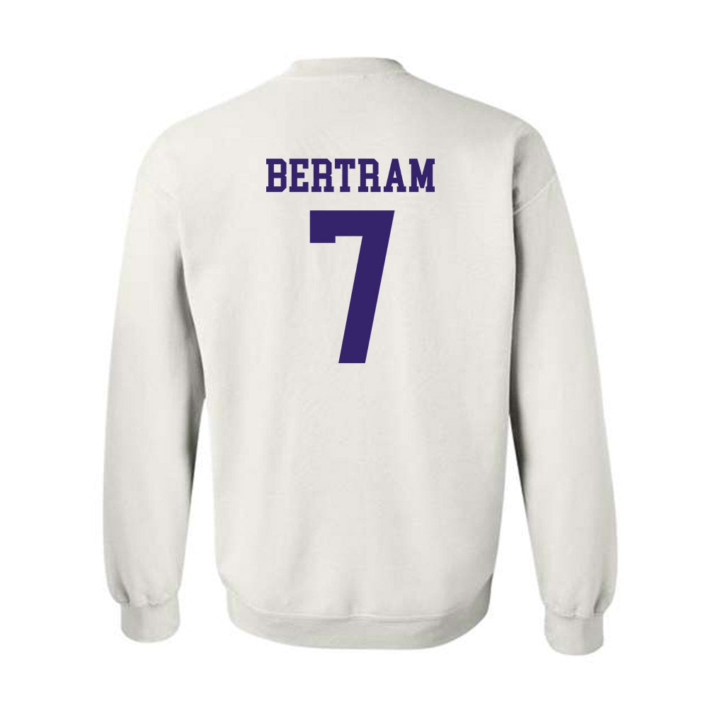 JMU - NCAA Softball : Lucy Bertram - Fashion Shersey Crewneck Sweatshirt-1