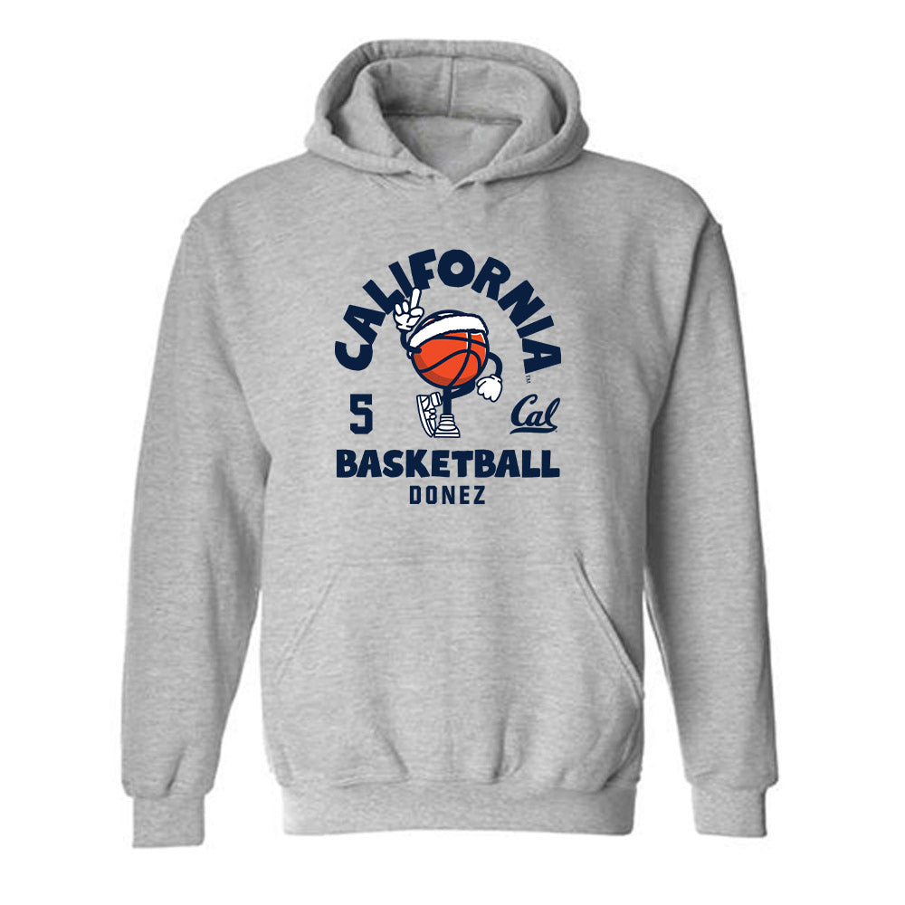 UC Berkeley - NCAA Women's Basketball : Lola Donez - Fashion Shersey Hooded Sweatshirt-0