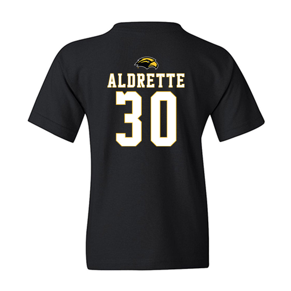 Southern Miss - NCAA Women's Soccer : Avery Aldrette - Replica Shersey Youth T-Shirt-1