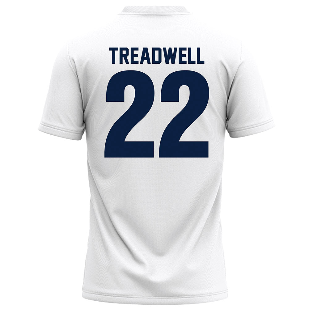 Monmouth - NCAA Football : Nazir Treadwell - White Football Jersey-1