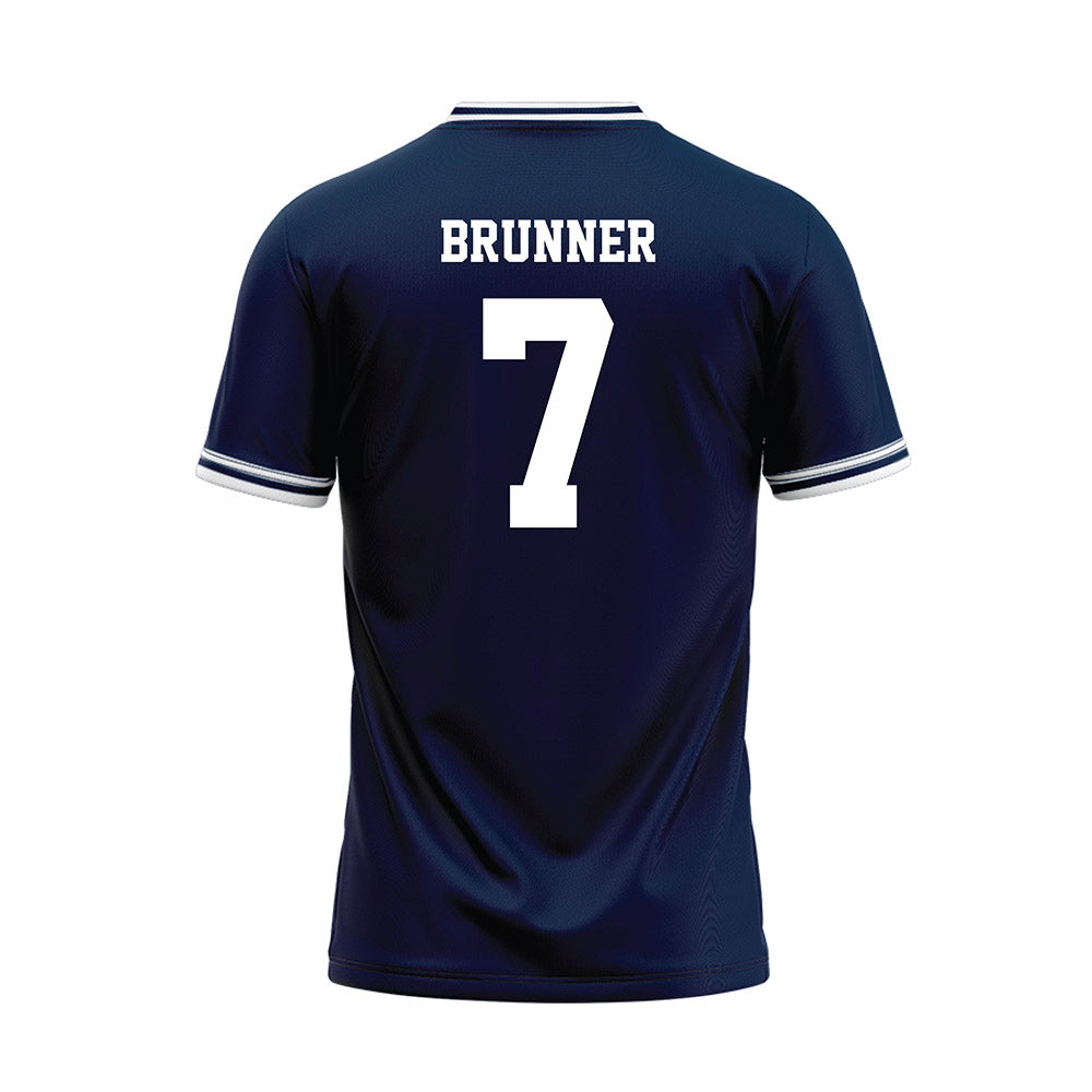 Monmouth - NCAA Baseball : Chase Brunner - Blue Jersey-1