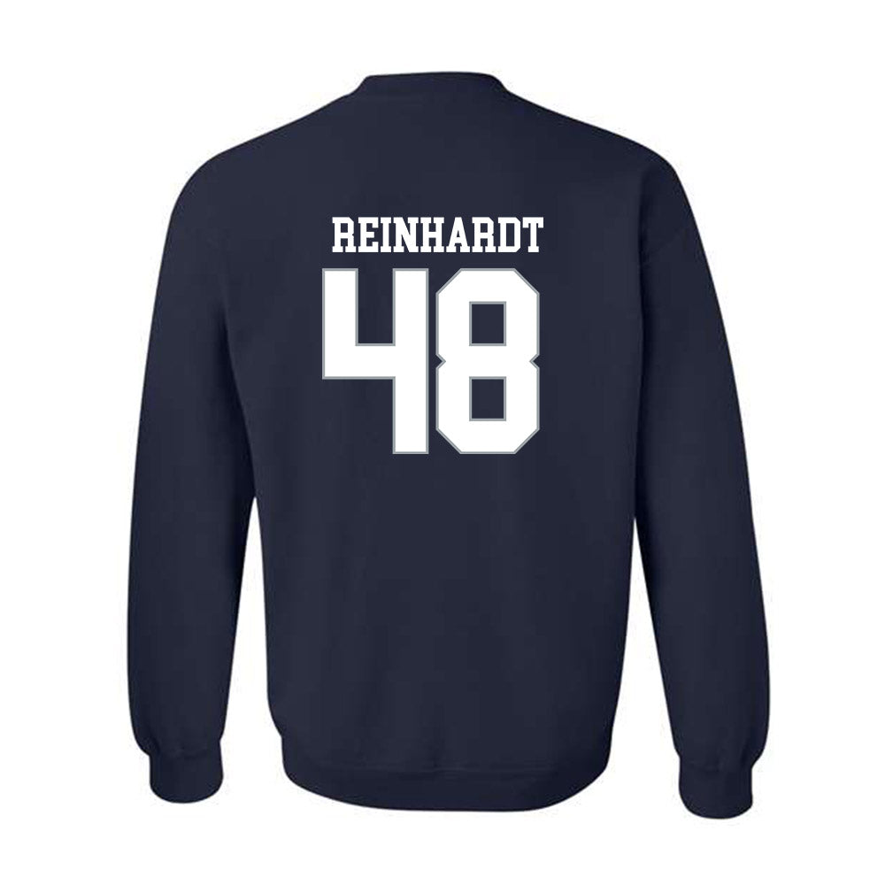 Monmouth - NCAA Football : Heath Reinhardt - Replica Shersey Crewneck Sweatshirt-1