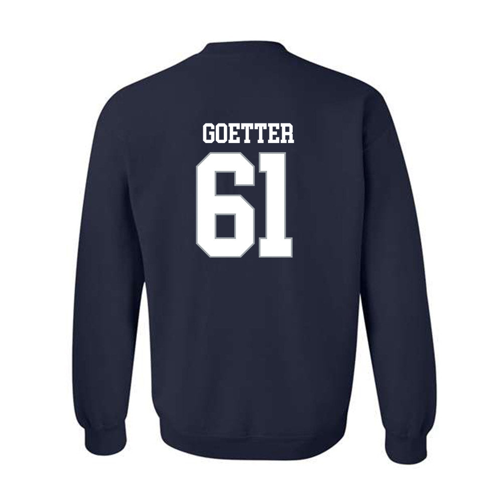 Monmouth - NCAA Football : Collin Goetter - Replica Shersey Crewneck Sweatshirt-1