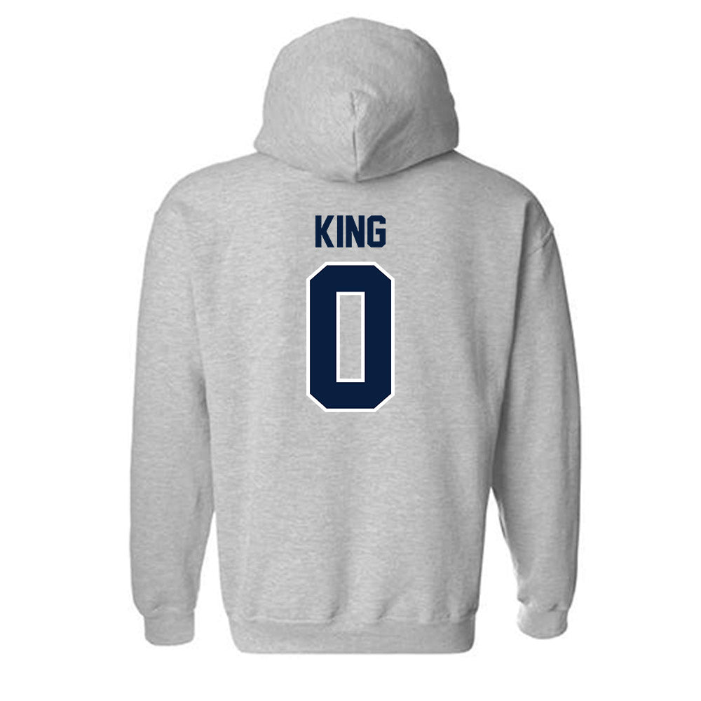 Monmouth - NCAA Football : Luke King - Sports Shersey Hooded Sweatshirt-1