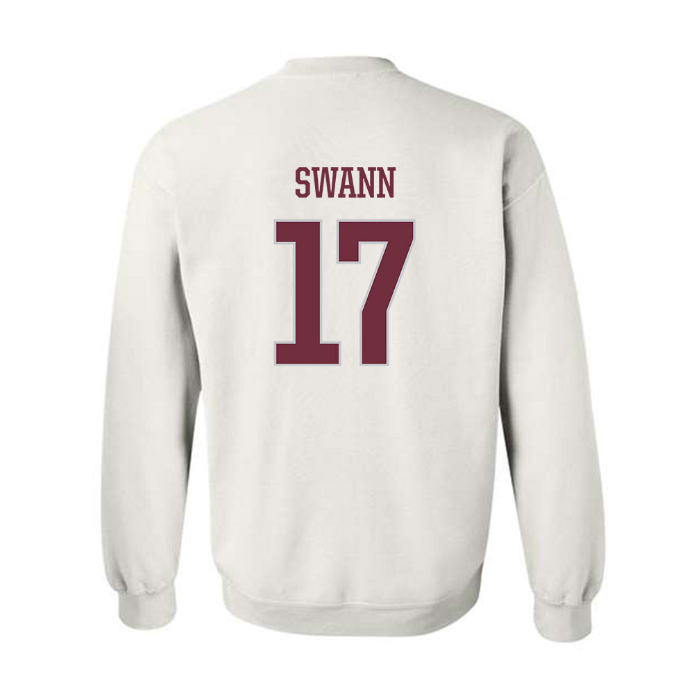 Mississippi State - NCAA Football : AJ Swann - Sports Shersey Crewneck Sweatshirt-1