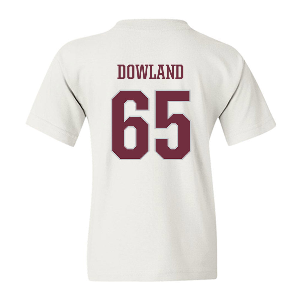 Mississippi State - NCAA Football : Spencer Dowland - Sports Shersey Youth T-Shirt-1