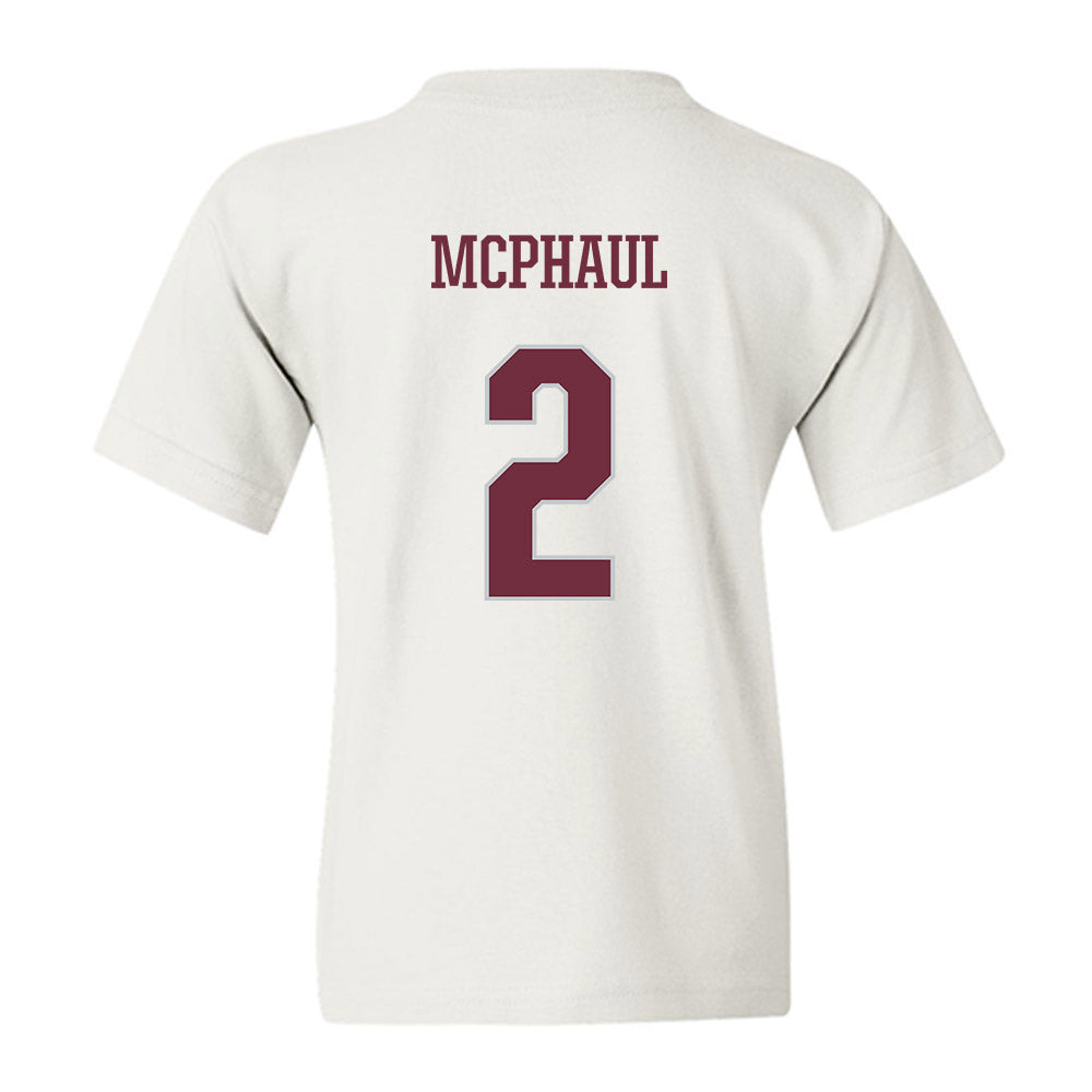 Mississippi State - NCAA Women's Basketball : Destiney McPhaul - Sports Shersey Youth T-Shirt-1