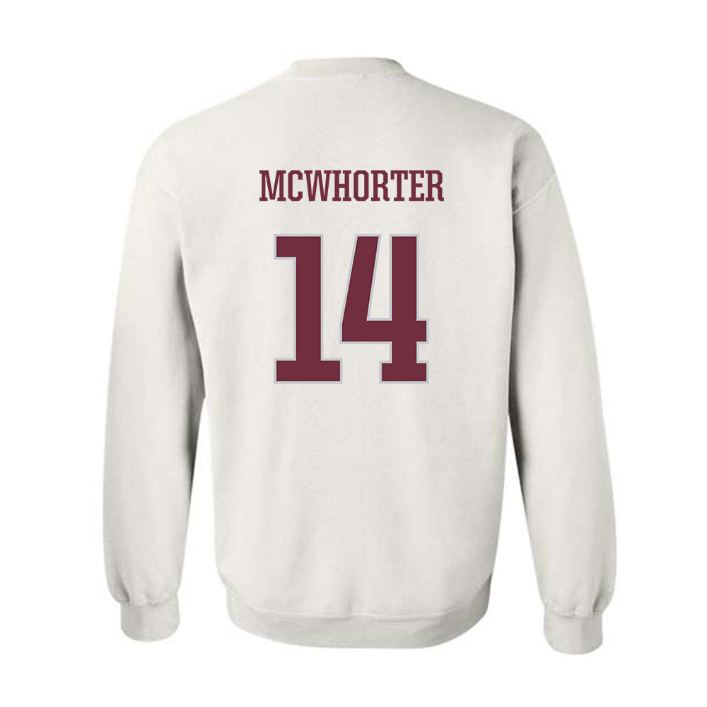 Mississippi State - NCAA Football : Brodie McWhorter - Classic Shersey Crewneck Sweatshirt-1