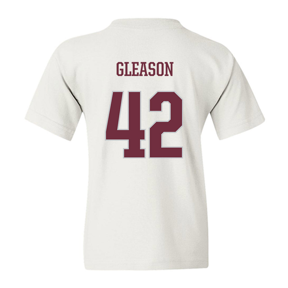 Mississippi State - NCAA Baseball : Jack Gleason - Classic Shersey Youth T-Shirt-1