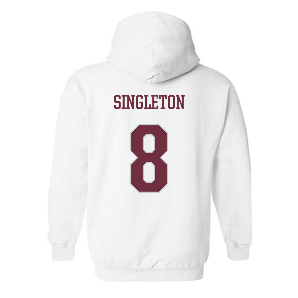Mississippi State - NCAA Football : Kaylib Singleton - Classic Shersey Hooded Sweatshirt-1