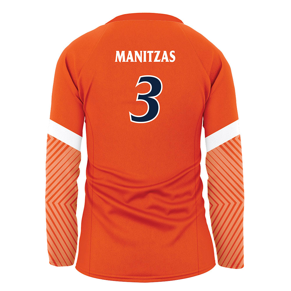 UTSA - NCAA Women's Volleyball : Alyssa Manitzas - Orange Volleyball Jersey-1