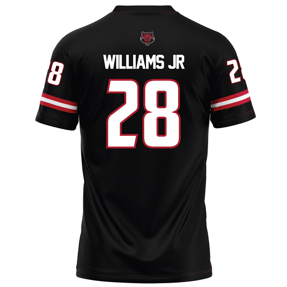 Arkansas State - NCAA Football : Chavel Williams Jr - Black Football Jersey-1