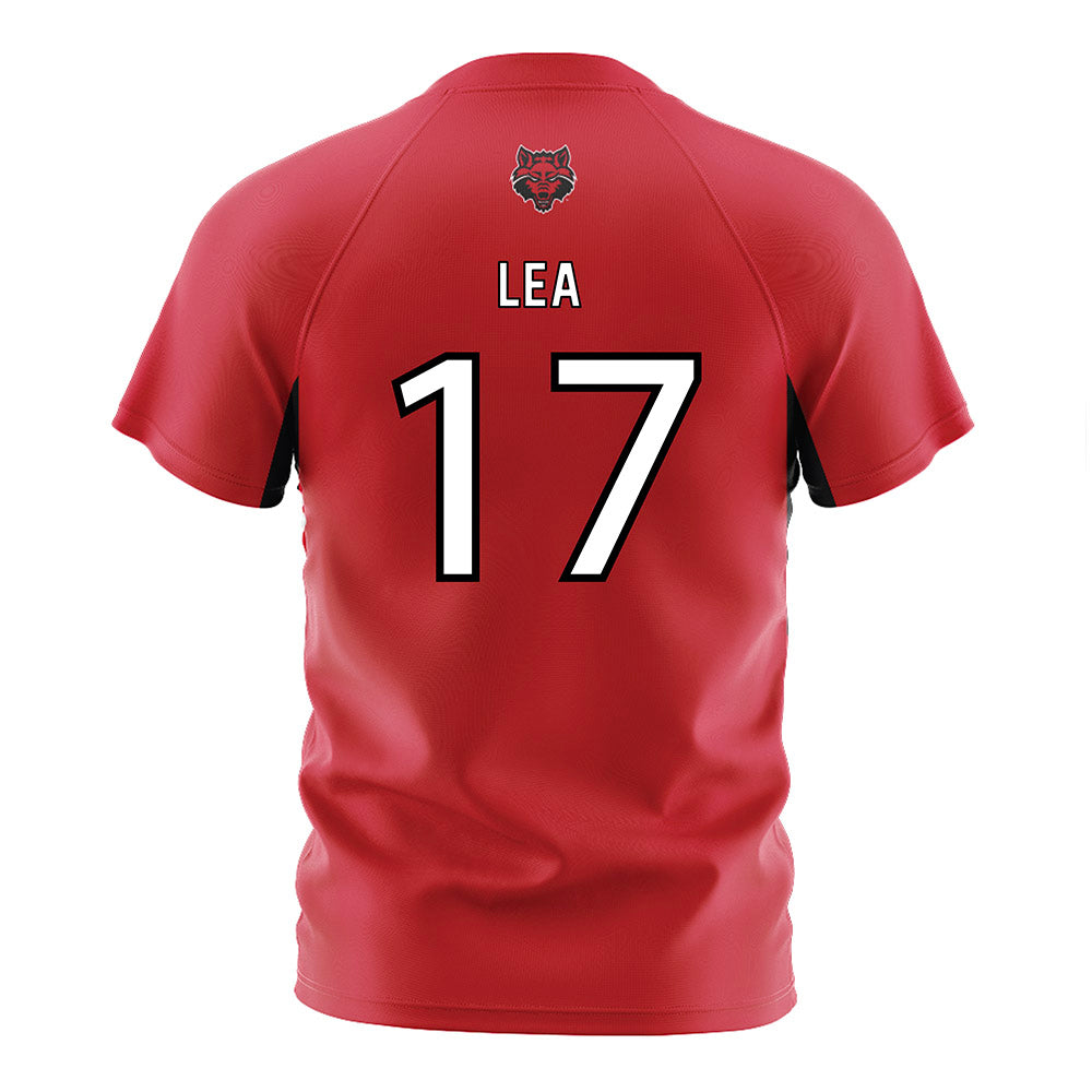 Arkansas State - NCAA Women's Soccer : Tara Lea - Red Soccer Jersey