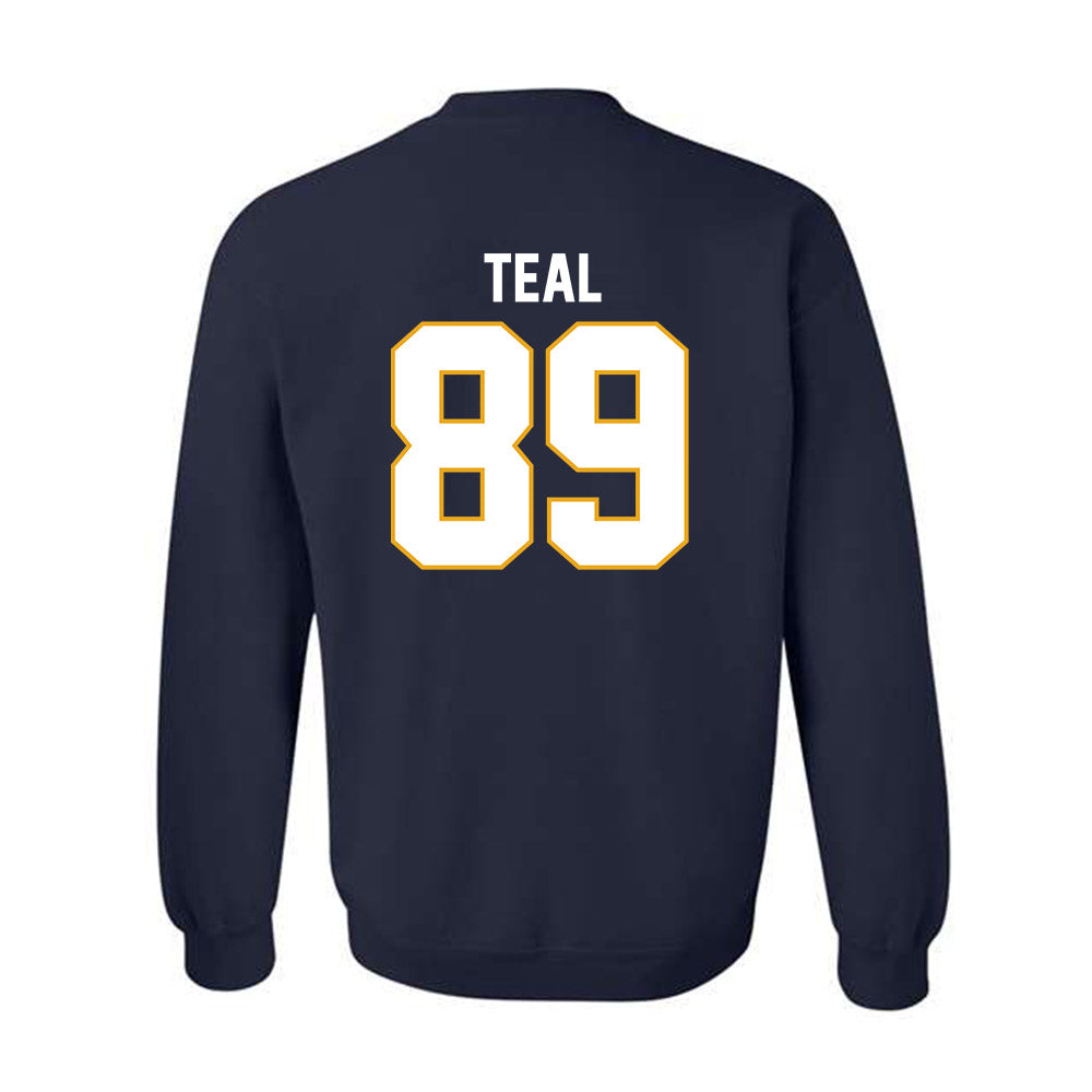 UTC - NCAA Football : Hunter Teal - Replica Shersey Crewneck Sweatshirt-1