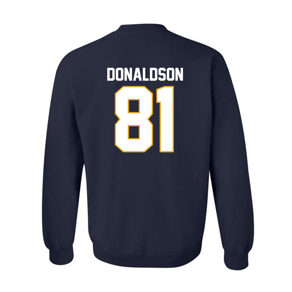 UTC - NCAA Football : Brohns Donaldson - Replica Shersey Crewneck Sweatshirt-1