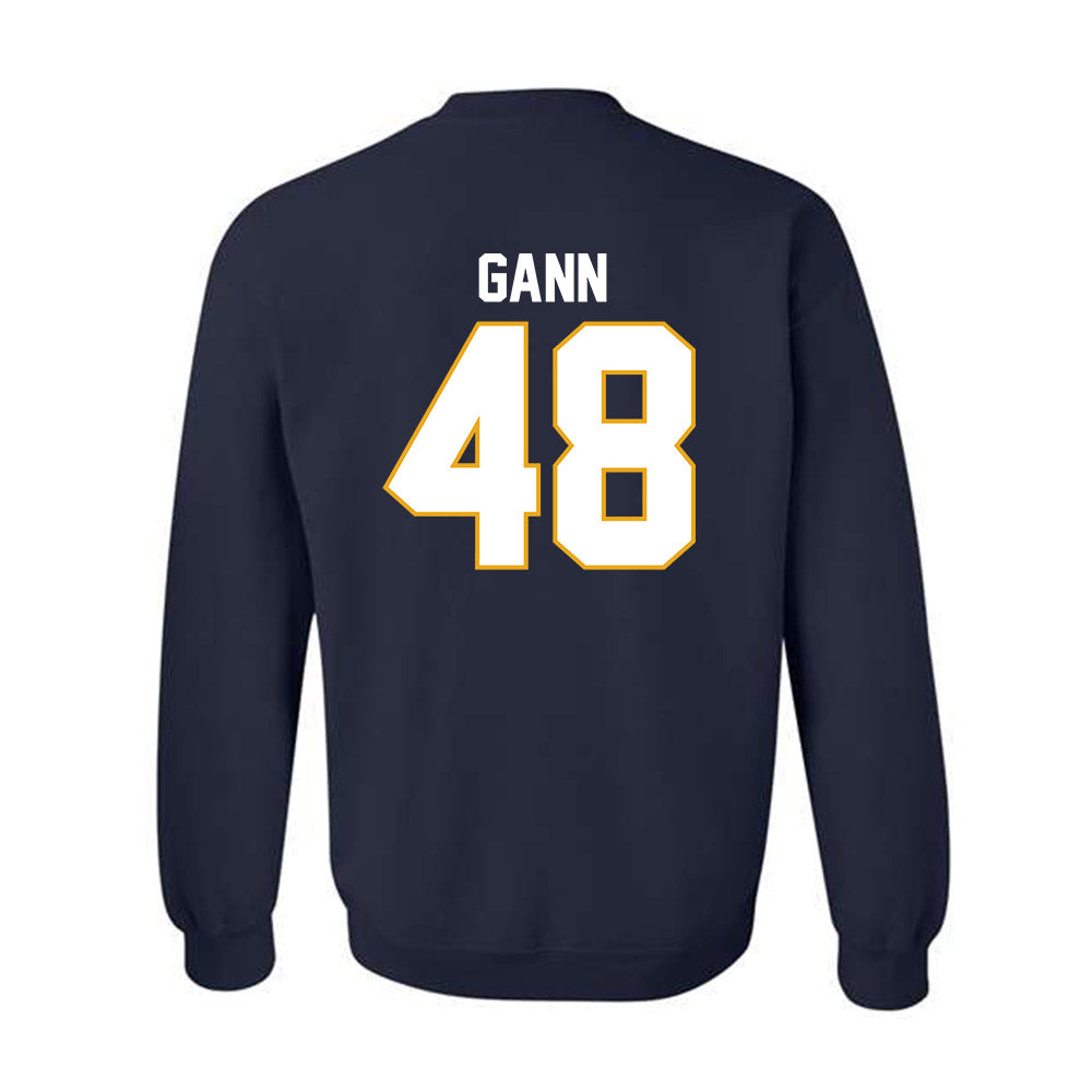 - NCAA Football : Brody Gann - Replica Shersey Crewneck Sweatshirt-1