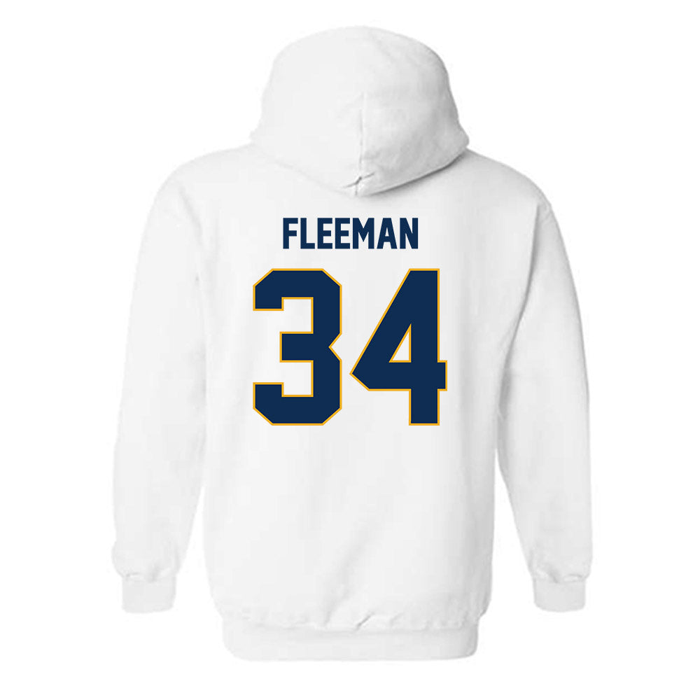 UTC - NCAA Men's Basketball : John Fleeman - Replica Shersey Hooded Sweatshirt-1