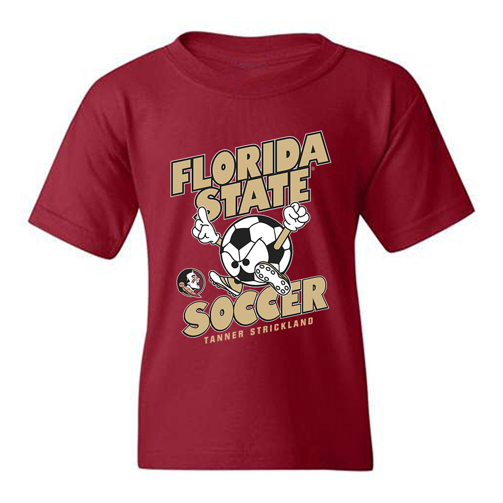 FSU - NCAA Women's Soccer : Tanner Strickland - Fashion Shersey Youth T-Shirt-0