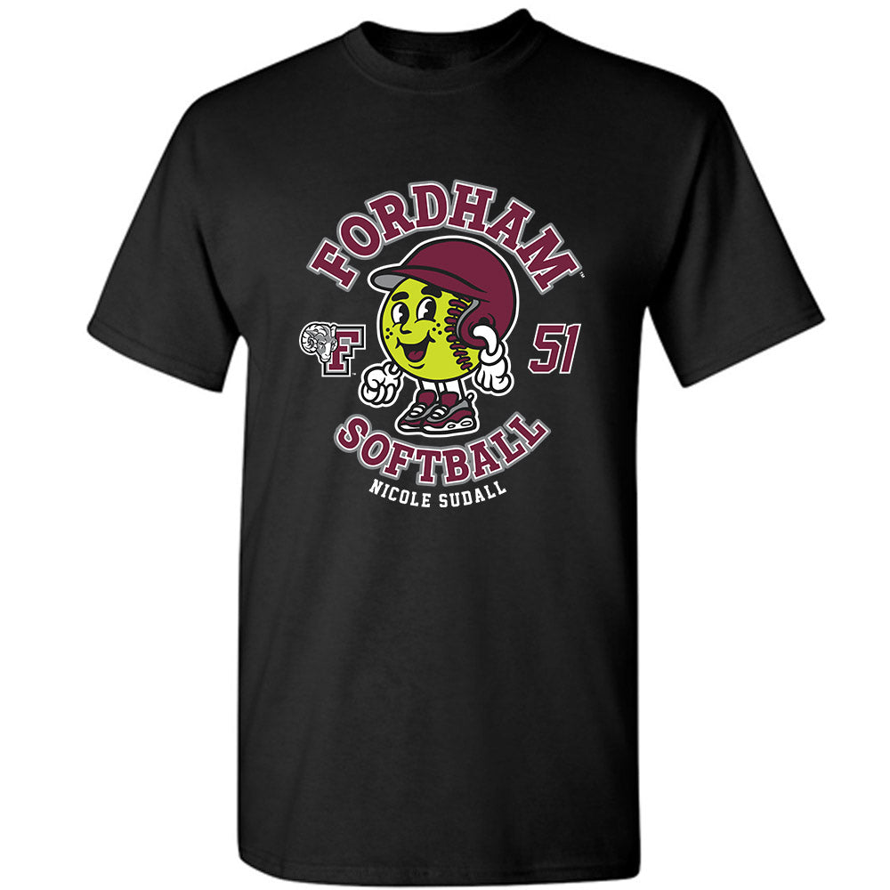 Fordham - NCAA Softball : Nicole Sudall - Fashion Shersey T-Shirt-0