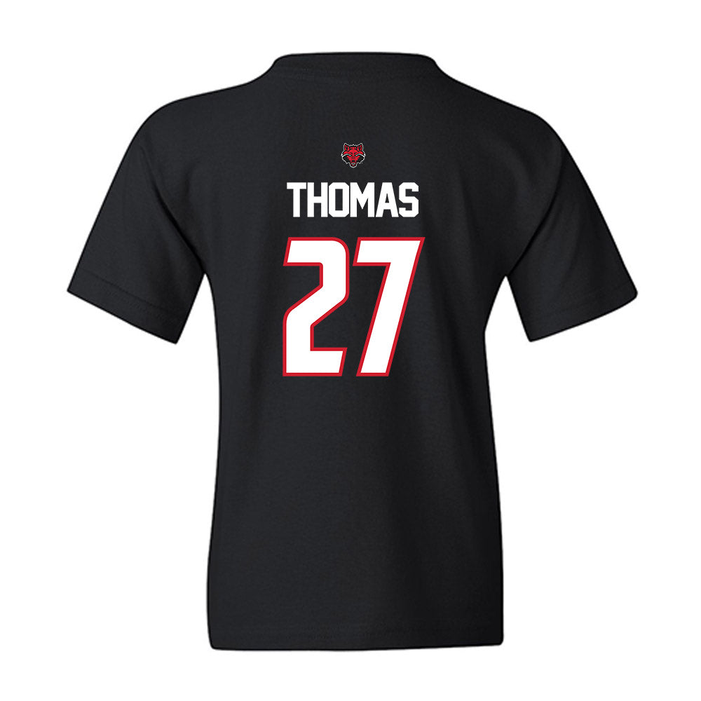 Arkansas State - NCAA Football : AJ Thomas - Youth T-Shirt-1