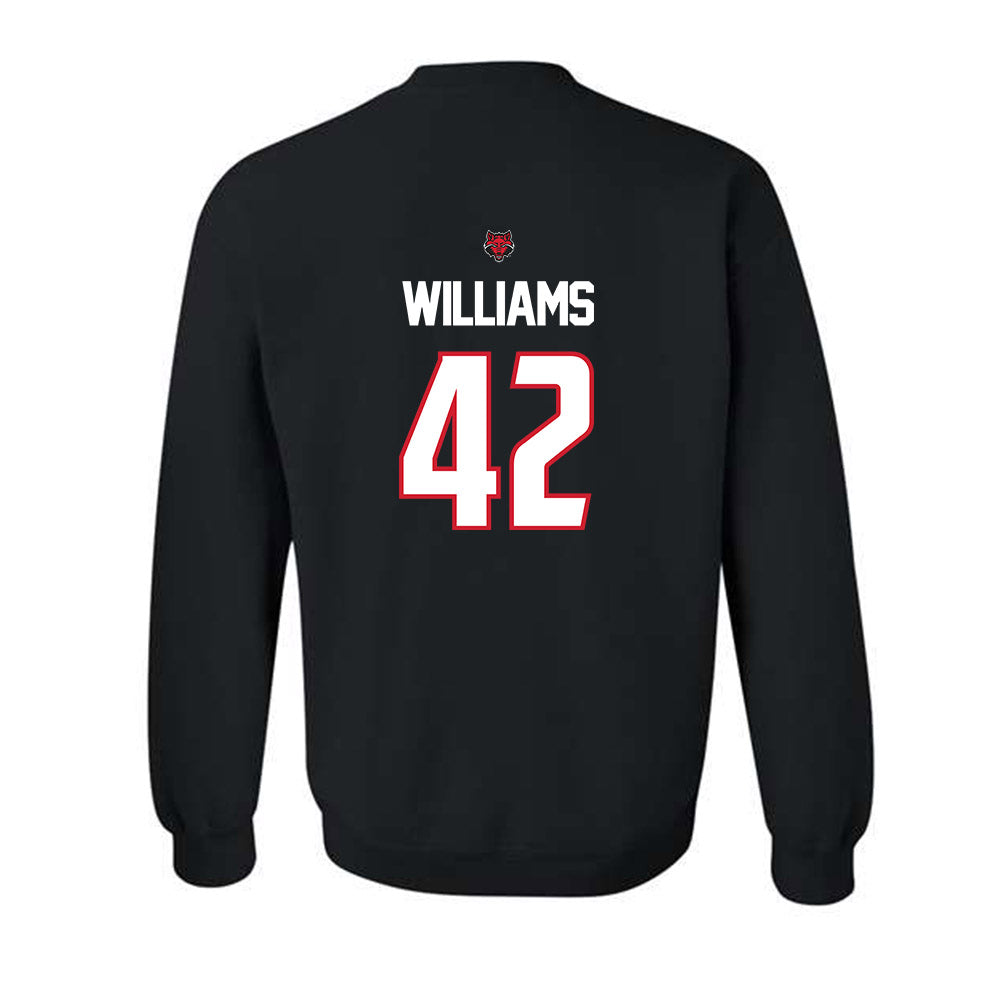 Arkansas State - NCAA Football : Shaun Williams - Crewneck Sweatshirt-1