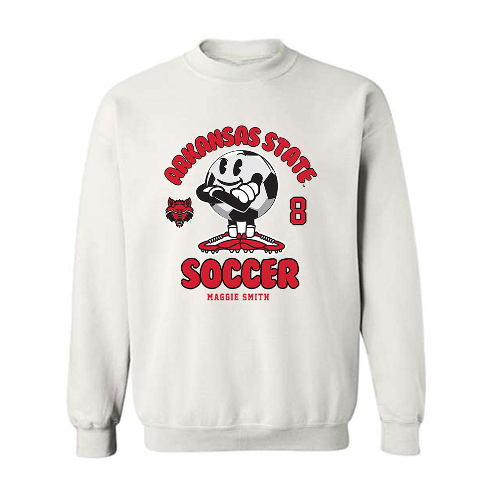 Arkansas State - NCAA Women's Soccer : Maggie Smith - Crewneck Sweatshirt-0