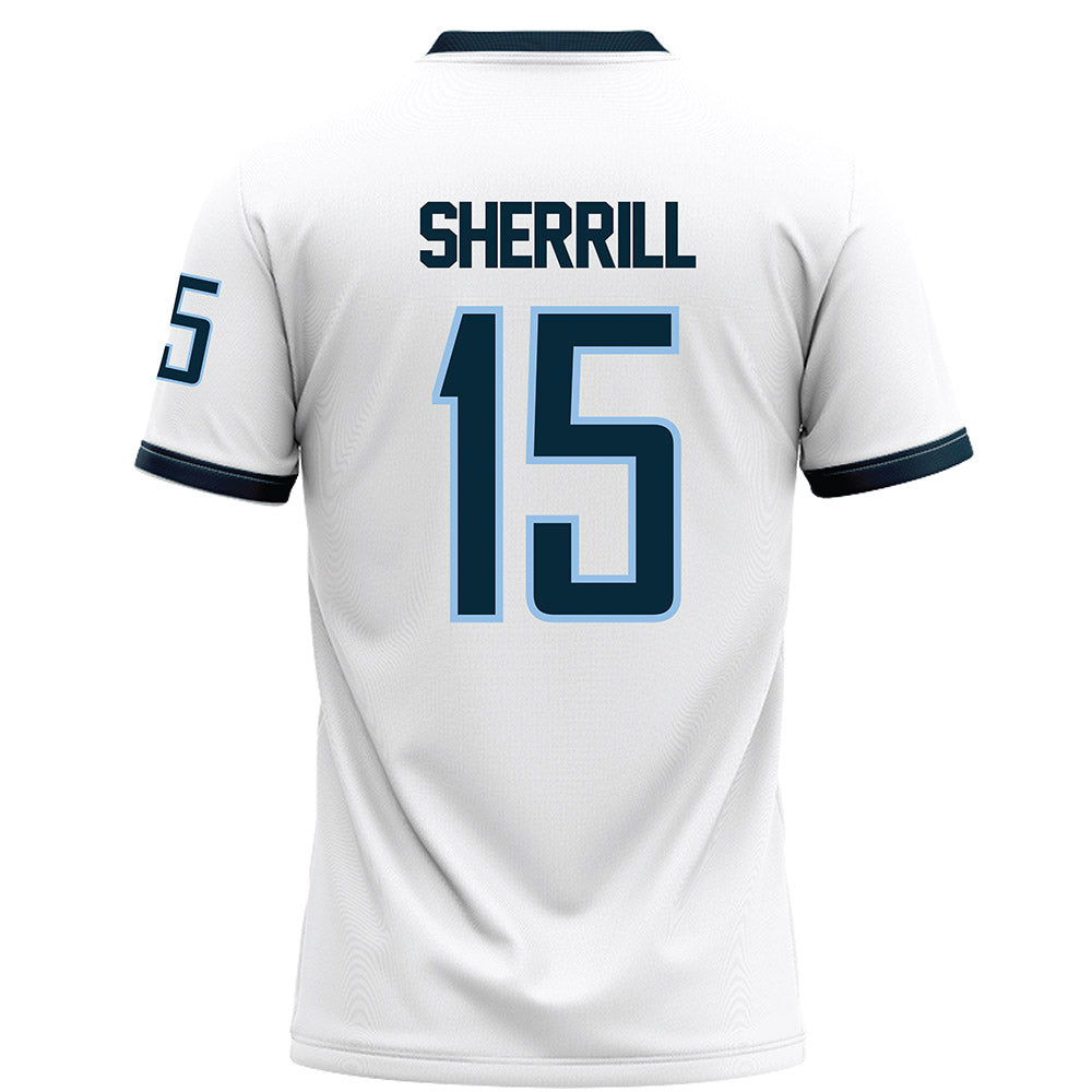 Old Dominion - NCAA Football : Jehahj Sherrill - White Football Jersey-1