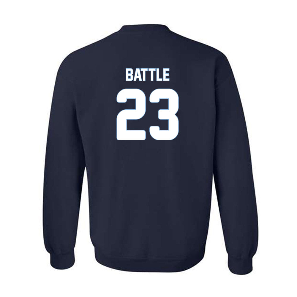Old Dominion - NCAA Men's Basketball : Jordan Battle - Replica Shersey Crewneck Sweatshirt-1