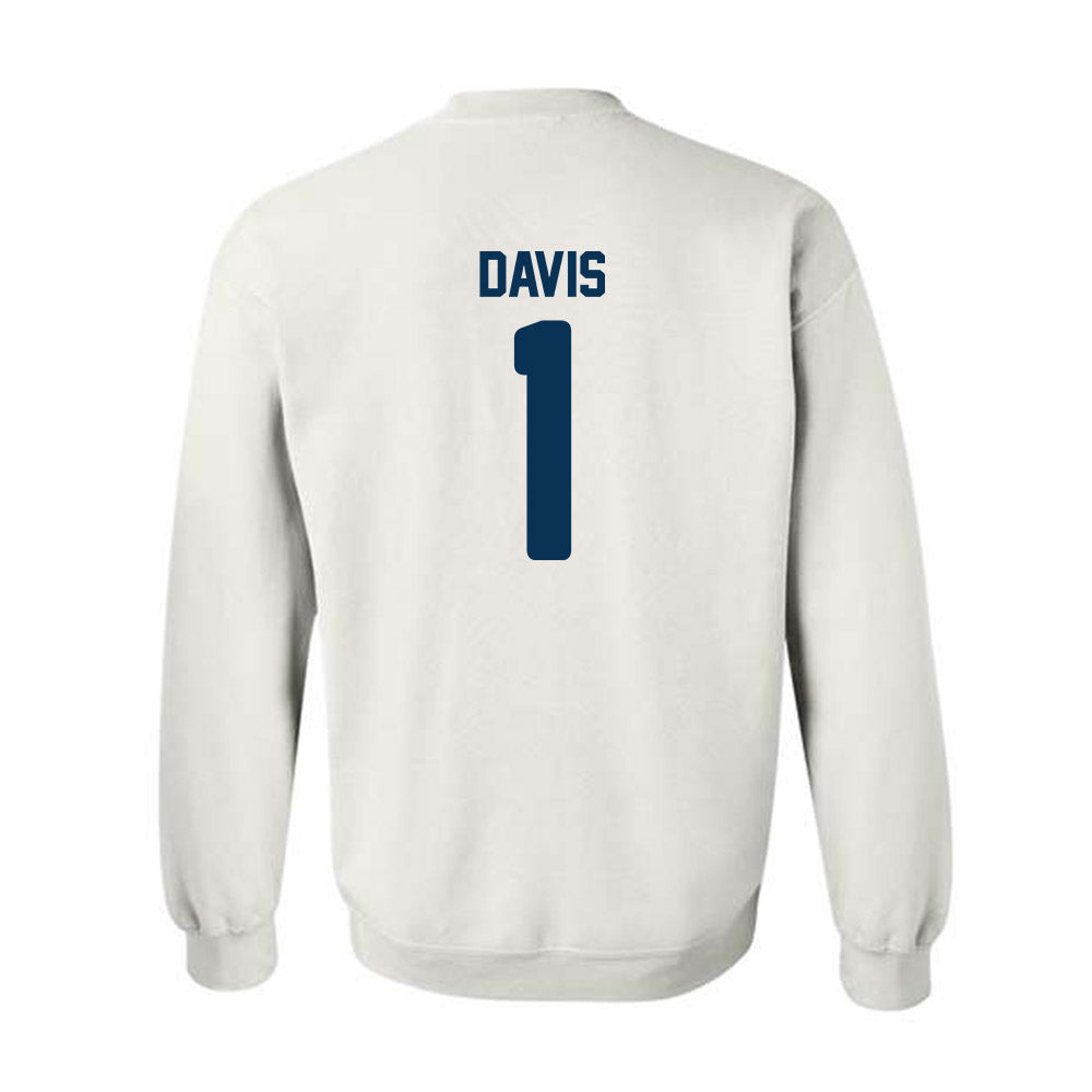 Old Dominion - NCAA Women's Basketball : Mia Davis - Replica Shersey Crewneck Sweatshirt-1