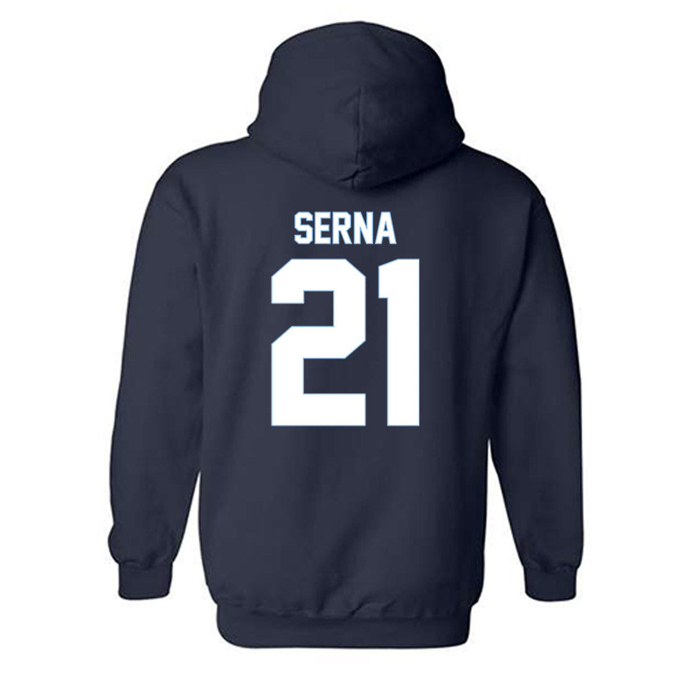 Old Dominion - NCAA Women's Soccer : Mia Serna - Replica Shersey Hooded Sweatshirt-1