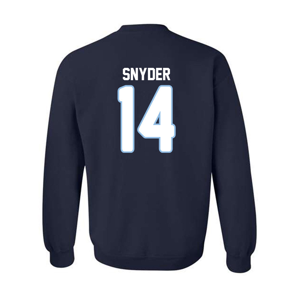 Old Dominion - NCAA Women's Lacrosse : Sofia Snyder - Replica Shersey Crewneck Sweatshirt-1